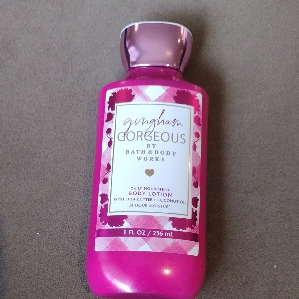 Bath & Body Works Gingham Gorgeous Pink Lotion